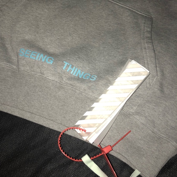 Off-white checkered hoodie - Picture 6 of 8